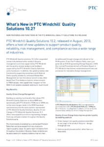 ptc windchill quality solution